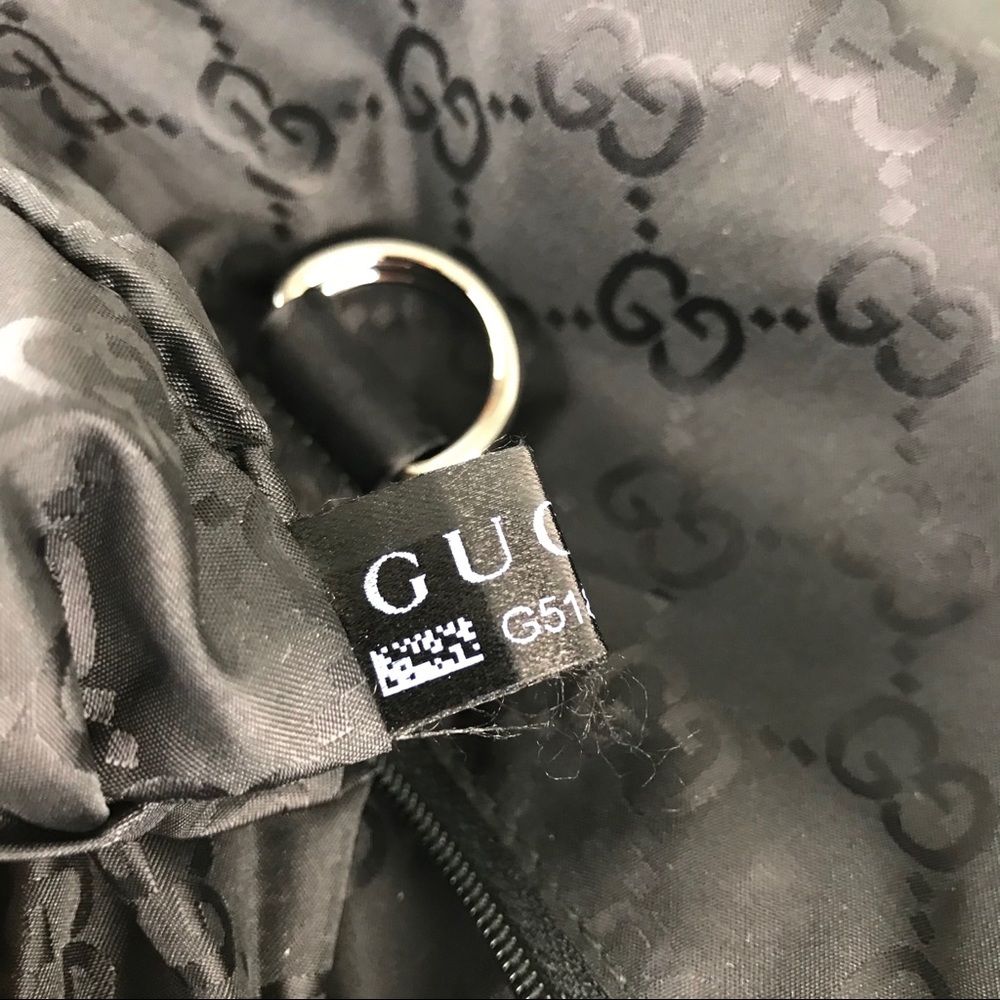 GUCCI GG Monogram Nylon Backpack - Picture 9 of 12
